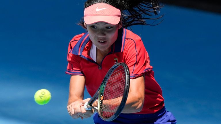 Emma Raducanu jokes about Australian Open and pointed advert before Sloane Stephens test | Tennis News | Sky