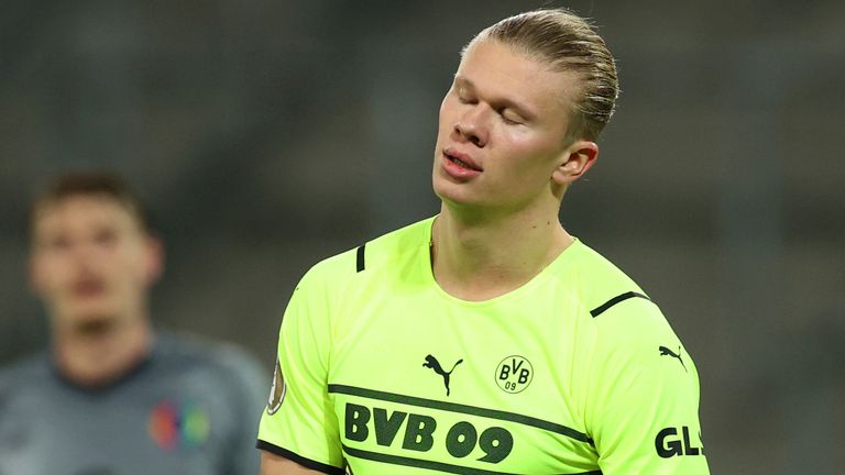 Erling Haaland scored but Borussia Dortmund lost