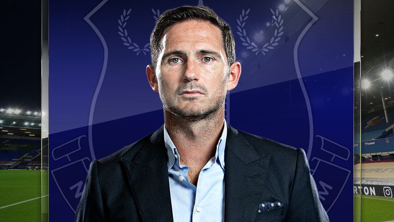 Frank Lampard has been appointed new Everton boss