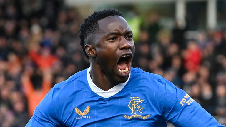 Sakala has scored five Premiership goals since joining Rangers