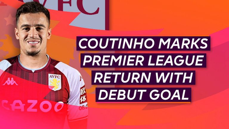 Coutinho&#39;s moment of the round for Premier League GW22