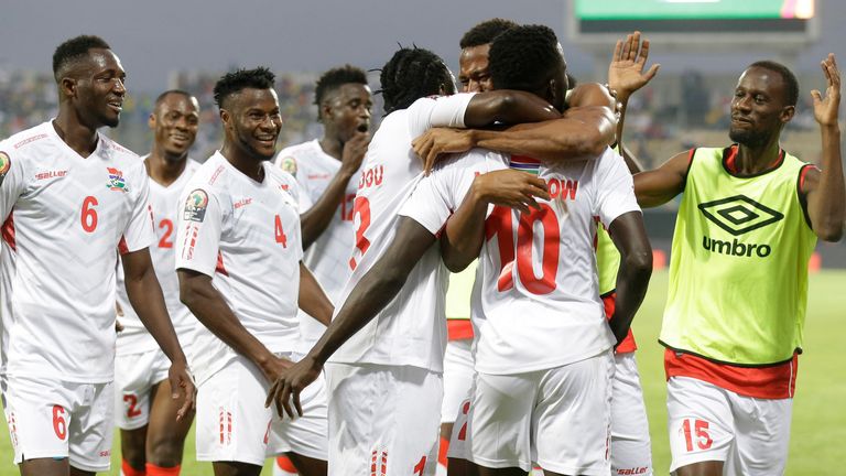 Gambia are through to the last eight of AFCON