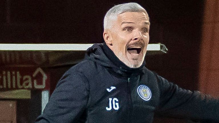 Jim Goodwin was delighted by St Mirren&#39;s victory 
