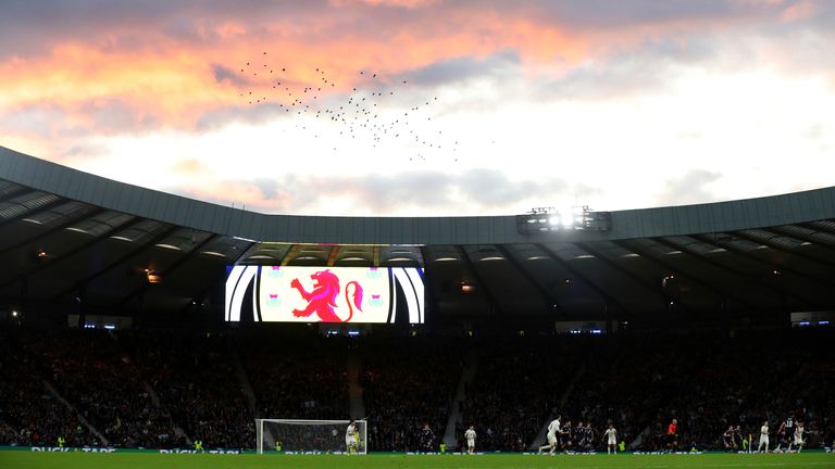 Hampden Park was also one of the host stadiums at Euro 2020