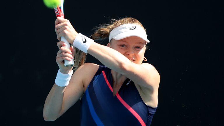 Harriet Dart reaches final round of Australian Open while Dan Evans to Sydney quarter-finals | Tennis News | Sky Sports