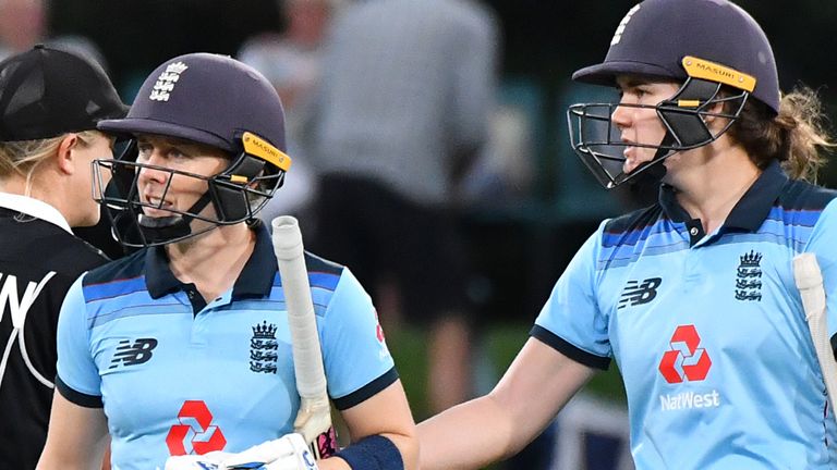 Heather Knight (left) and Nat Sciver (right), who are currently playing for New Zealand last summer, coached the Ashes Women by half a year.