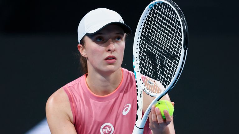 Iga Swiatek has pulled out of next week's Sydney Tennis Classic (AP)