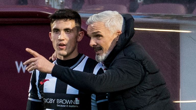 St Mirren boss Jim Goodwin has told McGrath to focus on his football