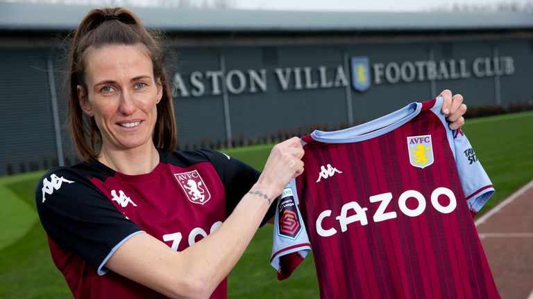 Aston Villa Women unveil new loan signing Jill Scott
