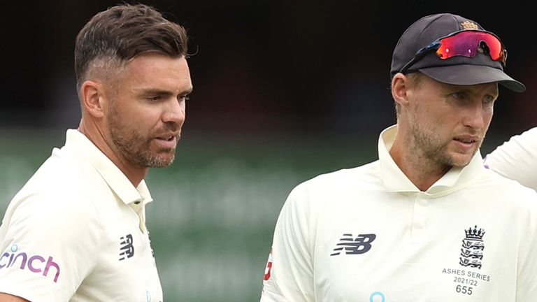 Anderson has rejected suggestions that he was difficult to control for England captain Joe Root