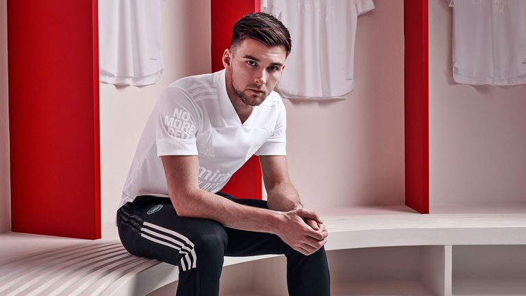 Arsenal and Adidas collaborate on the &#39;No More Red&#39; campaign 