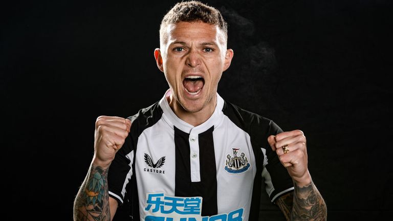 Kieran Trippier completed his move to Newcastle on Friday