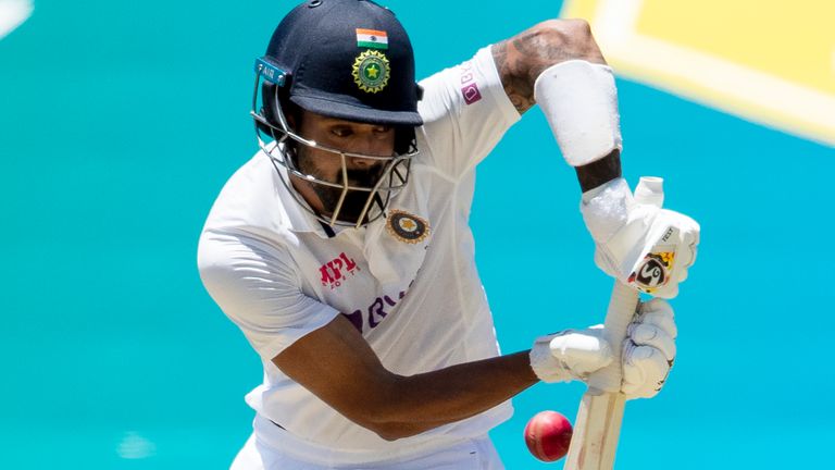 India's stand-in captain KL Rahul top scored with 50 (AP)