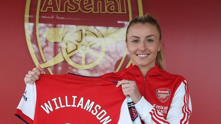 Leah Williamson has signed a new deal at Arsenal, the club she joined aged nine