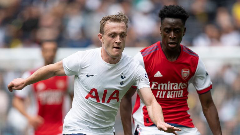 Albert Sambi Lokonga is one of Arsenal's only fit midfield options to face Tottenham 