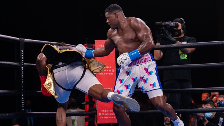 Luis Ortiz knocks out &#39;Prince&#39; Charles Martin after recovering from two knockdowns in heavyweight fight | Boxing News | Sky Sports