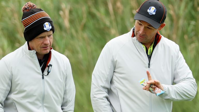 Luke Donald served as a vice-captain during last year's Ryder Cup at Whistling Straits