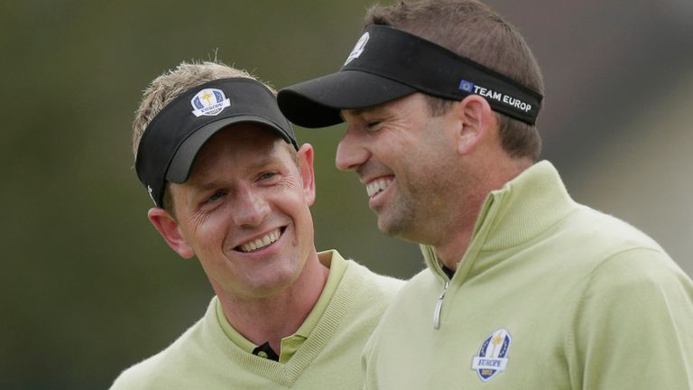 Donald and Sergio Garcia have played together at three Ryder Cups