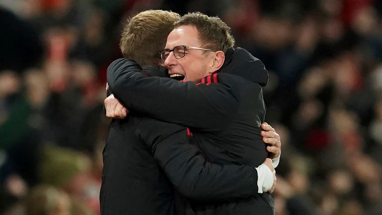 Man Utd interim boss Ralf Rangnick