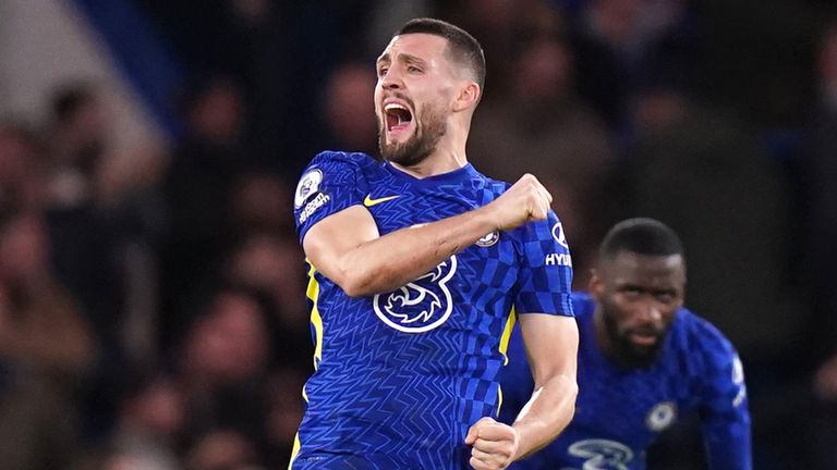 Mateo Kovacic celebra su gol