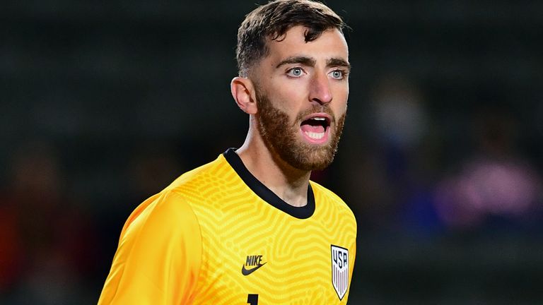 USA goalkeeper Matt Turner (AP)