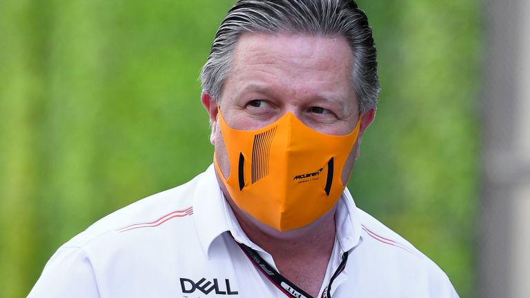  Zak Brown has spoken passionately about F1 governance in recent days
