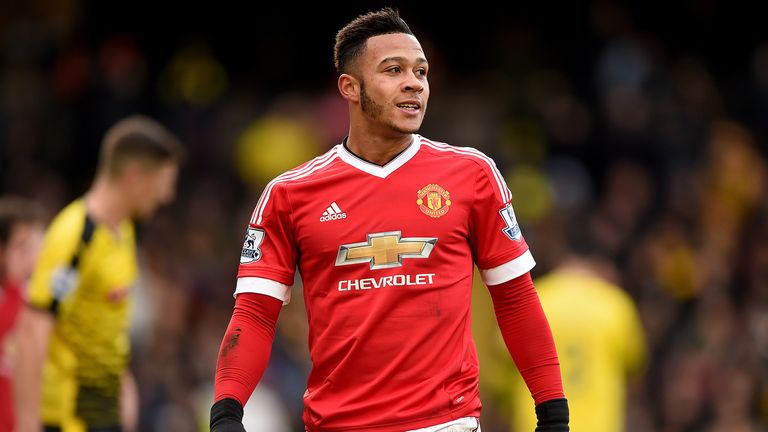 Depay struggled to replicate his PSV Eindhoven form while at United