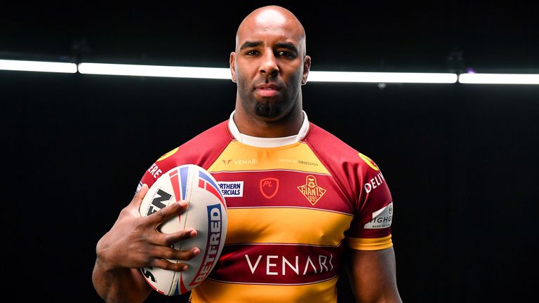 Picture by Will Palmer/SWpix.com - 05/01/2022 - Super League Season 2022 Pre Season Location Video Shoot and Stills Photography Portraits - Michael Lawrence of Huddersfield Giants