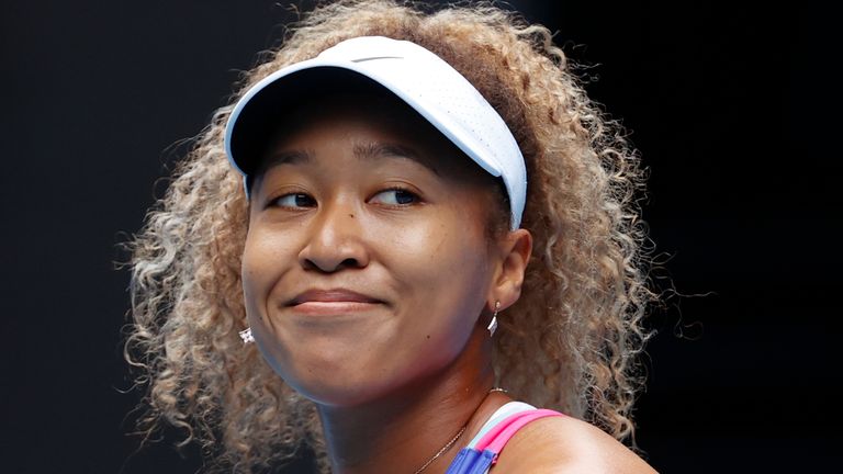 Naomi Osaka began her Australian Open title defence with a
comfortable victory on Monday in Melbourne