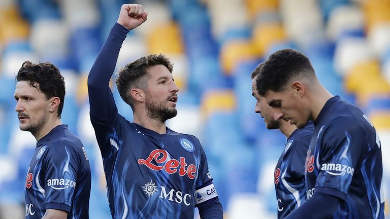 Napoli were emphatic winners in Serie A