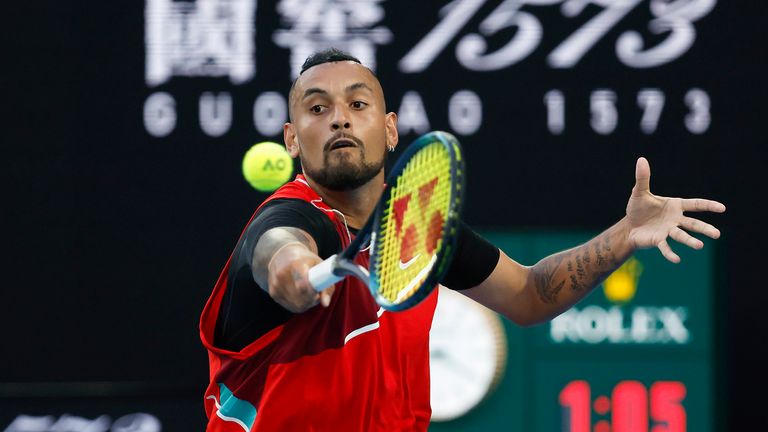 Australian Open: Nick Kyrgios says he was threatened by doubles opponents'  coach | Tennis News | Sky Sports