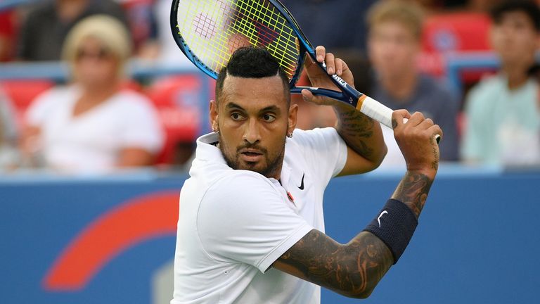 Nick Kyrgios hopes to still be able to take part in the home Grand Slam