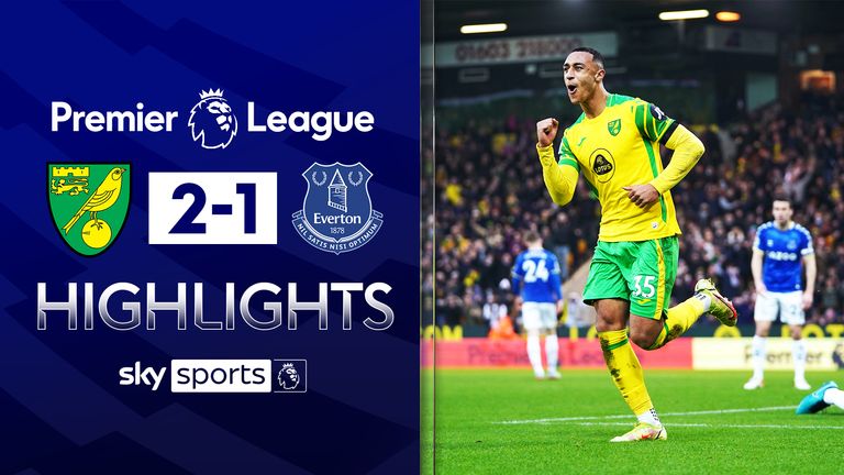 Norwich vs Everton highlights
