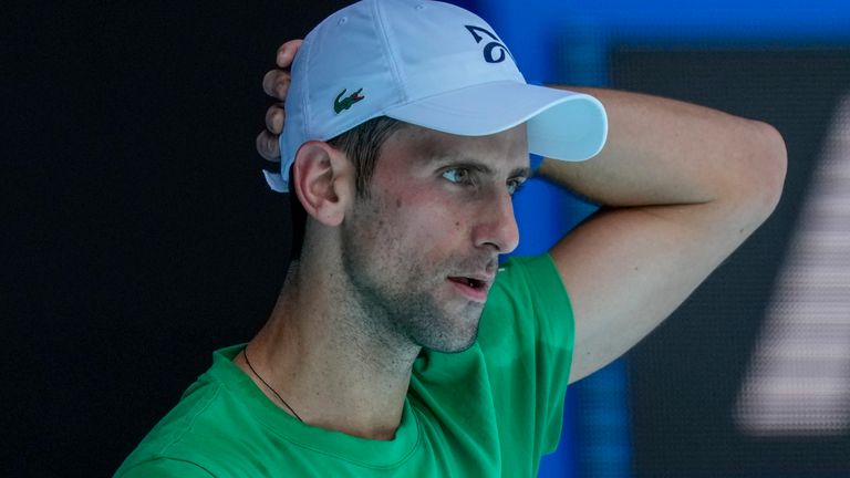 Novak Djokovic said he was 'extremely disappointed' with the decision