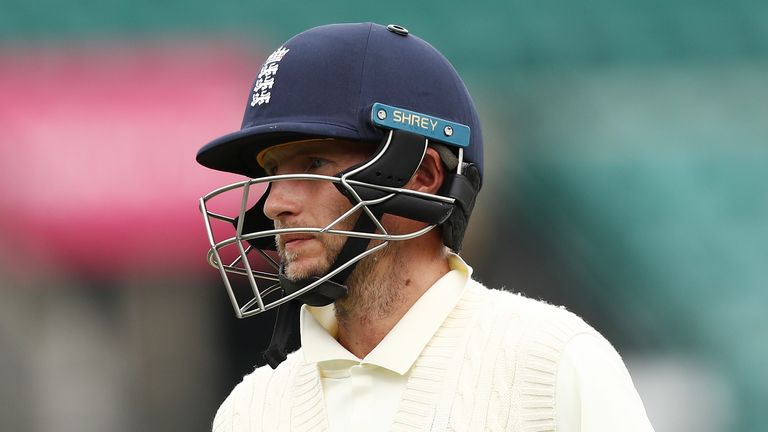 Root's side failed to score 300 in any innings in the Ashes series