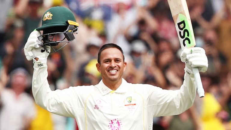 Usman Khawaja enjoys playing an Ashes Test at the SCG on January 6