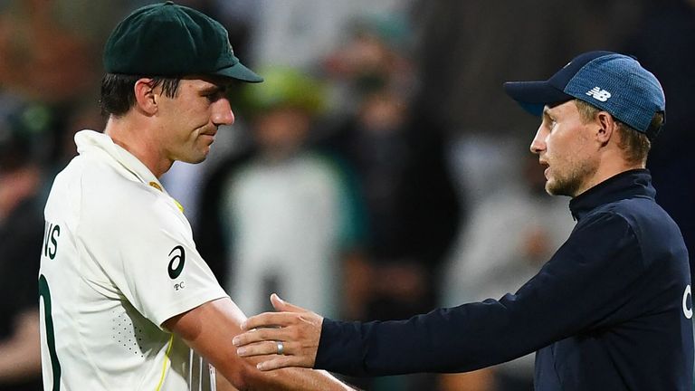 Pat Cummins and Joe Root (Getty Images)