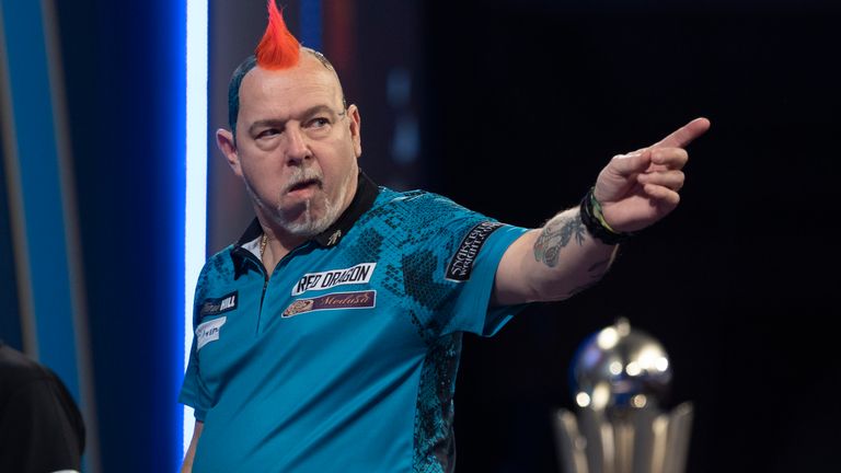 Peter Wright has struggled to produce his brilliant best in the Premier League arena