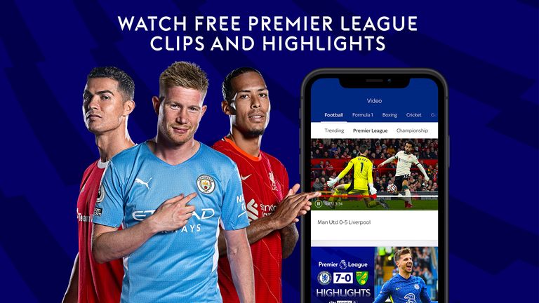 Clips and highlights of the Premier League