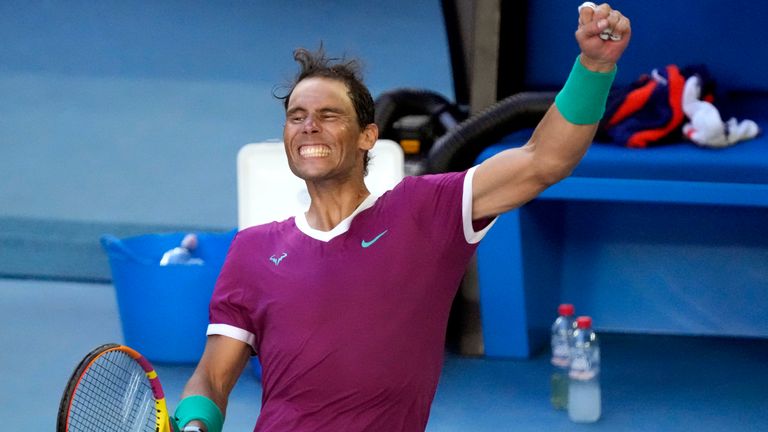 Nadal was not considered among the favourites at the start of the fortnight having not competed for half of last season because of a foot problem