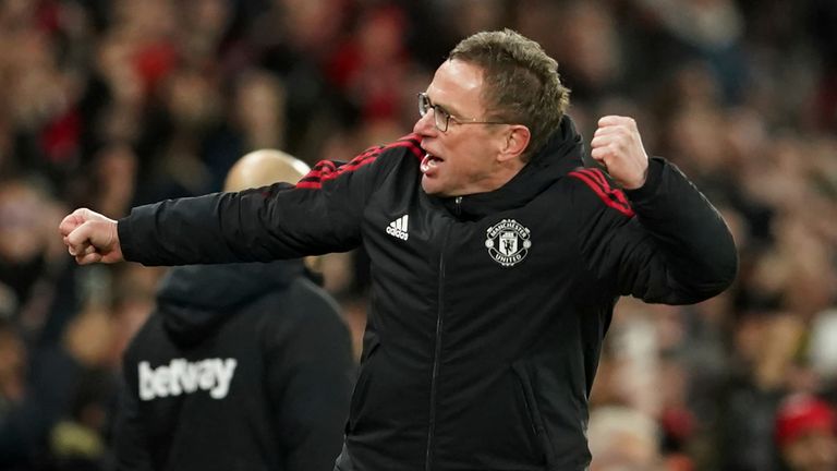 Man Utd interim boss Ralf Rangnick