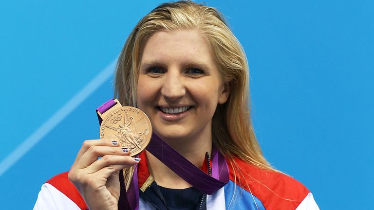 Rebecca Adlington won two bronze medals under the weight of a lot of expectation at her home Olympics in London 2012
