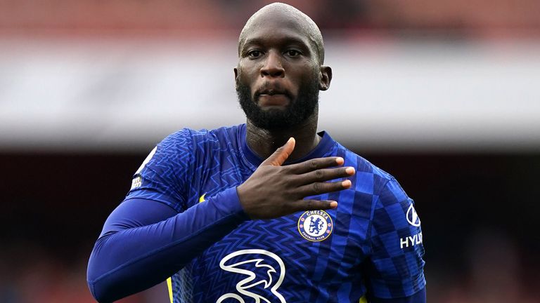 File photo dated 22-08-2021 of Chelsea's Romelu Lukaku, who completed his return to Chelsea with the Belgium international striker sealing a �97.5million move from Inter Milan. Issue date: Thursday December 16, 2021.