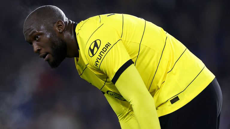 Romelu Lukaku - Brighton contre Chelsea