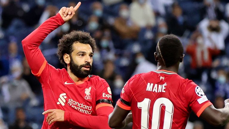 Mohamed Salah and Sadio Mane