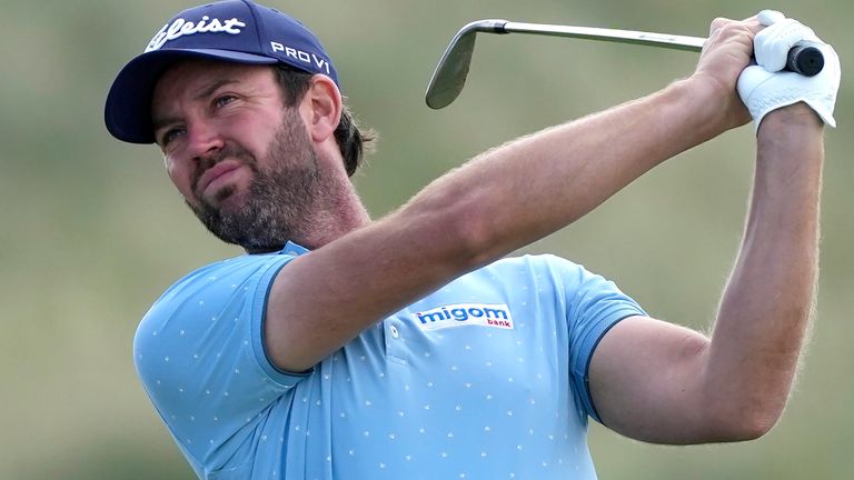 Scott Jamieson retained the lead after the third round of the Abu Dhabi Championship (AP)