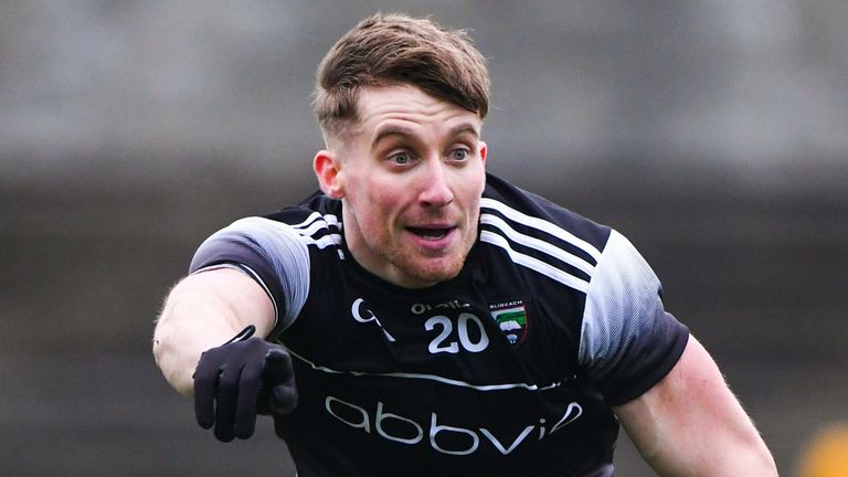 30 January 2022; Pat Spillane of Sligo during the Allianz Football League Division 4 match between Wexford and Sligo at Chadwicks Wexford Park in Wexford. Photo by Matt Browne/Sportsfile