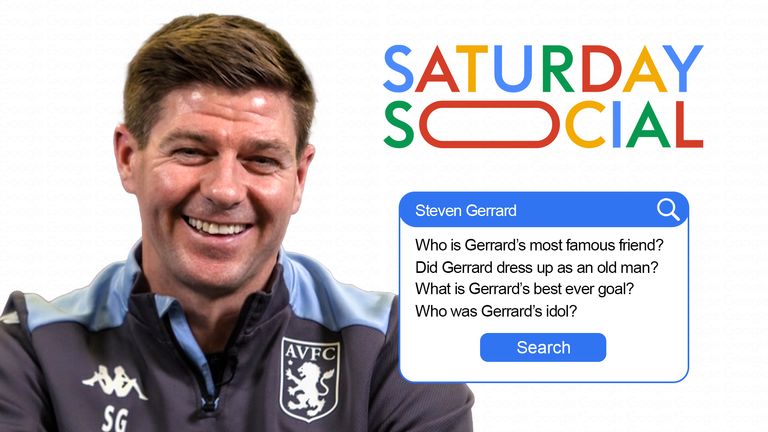 Steven Gerrard on Saturday Social