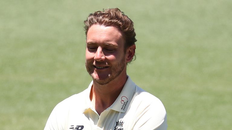 Stuart Broad has been described as a 'caged tiger' by assistant coach Graham Thorpe.