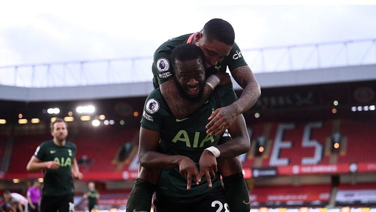 With reports of a possible exit for Tottenham&#39;s Tanguy Ndombele, take a look back at his sensational lob against Sheffield United.